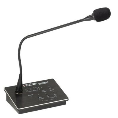 Helvia HCMA-PLAY MIC 2 zónás asztali mikrofon HCMA erősítőhöz