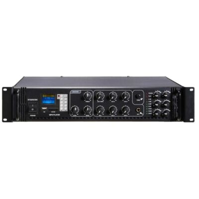 ST-2250BC/MP3+FM+IR 100V-os keverőerősítő
