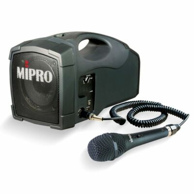 Mipro MA-101C hordozható akkumulátoros hangfal vezetékes mikrofonnal