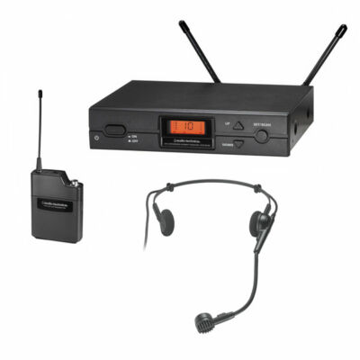 Audio-Technica ATW-2110a/H rádiós fejmikrofon szett