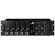 Monacor PA-4040 4 zónás 100V hangosító központ 