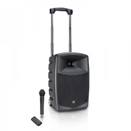 LD Systems Road Buddy 10"-os akkus  hangfal kézi mikrofonnal