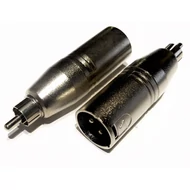 AD-430 RCA - XLR papa átalakító-adapter 