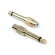 Invotone AD-160G RCA aljzat, 6,3-as Jack dugó átalakító-adapter