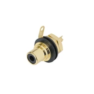 Neutrik NYS 367 beépíthető RCA aljzat