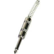 J-100 mono jack dugó, rugós törésgátlóval