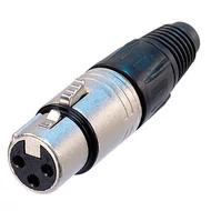 Neutrik NC3FX 3 pólusú XLR lengő mama