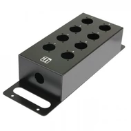 Adam Hall stage box mechanika 8 x XLR "D" és tömszelence furattal AK-87251
