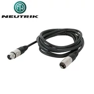 Giant GK-100-01 XLR papa - XLR mama kábel, 1 méteres