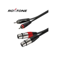 Roxtone RACC170L3 RCA-XLR mama szerelt kábel 3m