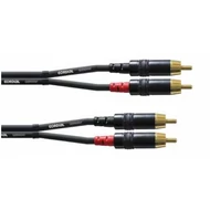 Cordial CFU-6CC szerelt RCA-RCA kábel