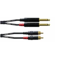 Cordial CFU-3PC szerelt RCA-Jack kábel