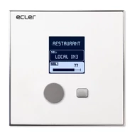 Ecler eMCONTROL1 fali vezérlő panel