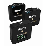  Rode Wireless GO II kompakt kétcsatornás digitális vezeték nélküli mikrofon rendszer