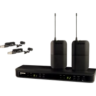 Shure BLX188E/W85 vezeték nélküli csíptetős dupla mikrofon szett