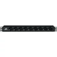 RCS-92/SW rack-be építhető hálózati csatlakozósor 