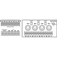 Monacor PA-4240 4 csatornás 100V-os végerősítő 