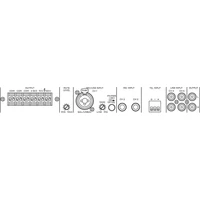 Monacor PA-312 100V-os keverőerősítő 
