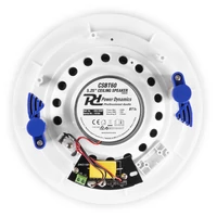 Power Dynamics CSBT60 beépíthető aktív álmennyezeti hangszóró pár (5,25″) – Bluetooth