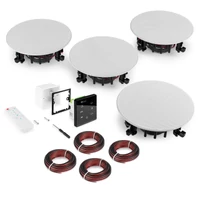 Power Dynamics A100B-SET beépíthető álmennyezeti hangszóró szett (6,5″) – erősítővel