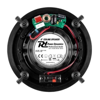 Power Dynamics A100B-SET beépíthető álmennyezeti hangszóró szett (6,5″) – erősítővel