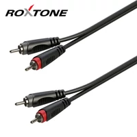 Roxtone RACC130L1 2 x RCA - 2 x RCA kábel, 1m