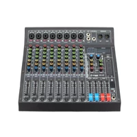 Thunder WK-8P 2x400W, 8 csatornás keverőerősítő + Bluetooth + Effekt