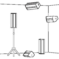 Stage-Line PAB-308/SW passzív hangfal