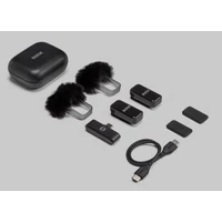 RØDE Wireless Micro-C két csatornás kompakt vezeték nélküli mikrofon (USB-C), fekete