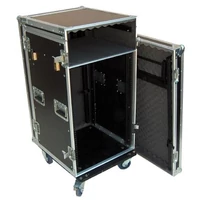 Robust CR sorozatú DJ rack, RO-CR12UDJR, munkaasztallal 