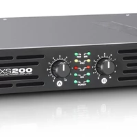 LD Systems XS 200 végerősítő, 2 x 100 W/4 Ohm, D osztályú