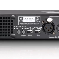 LD Systems XS 200 végerősítő, 2 x 100 W/4 Ohm, D osztályú