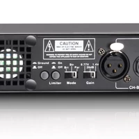 LD Systems XS 400 végerősítő, 2 x 200 W/4 Ohm, D osztályú