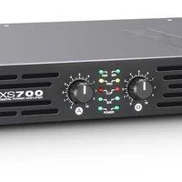 LD Systems XS 700 végerősítő, 2 x 350 W/4 Ohm, D osztályú