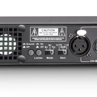 LD Systems XS 700 végerősítő, 2 x 350 W/4 Ohm, D osztályú