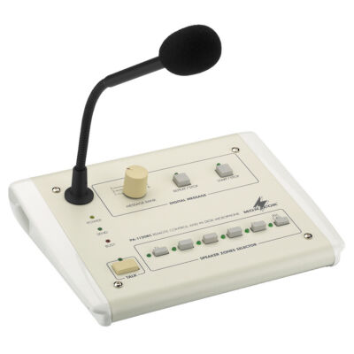 Monacor PA-1120RC zónaválasztós asztali rendszermikrofon 