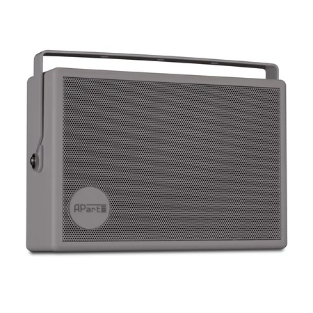 Apart SMB6-G 100V-os fali hangfal, szürke, fali konzollal
