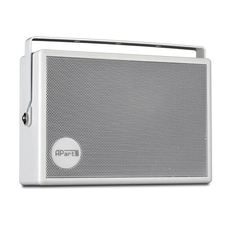Apart SMB6-W 100V-os fali hangfal, fehér, fali konzollal