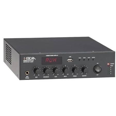 Helvia HMMA-35PLAY 100V-os keverőerősítő