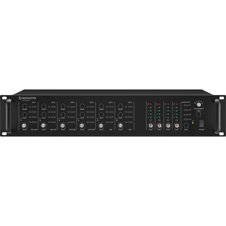 Monacor PA-6040MPX 4 zónás keverő