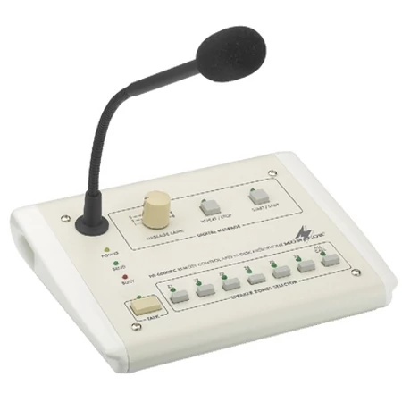 Monacor PA-6000RC zónaválasztós asztali mikrofon