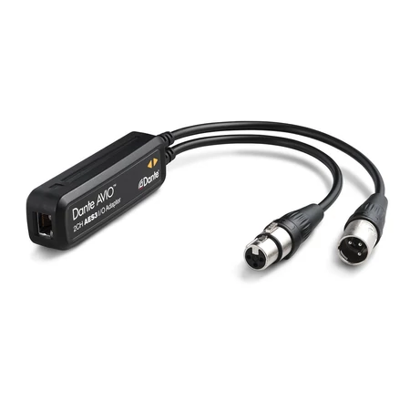 Audinate DANTE AVIO AES3IO 2x2 adapter