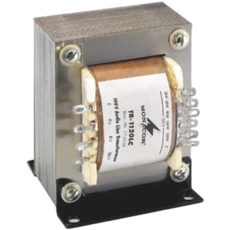 Monacor TR-1120LC 100V-os illesztő transzformátor