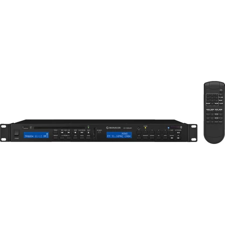 Monacor CD-112RDS/BT háttérzene lejátszó