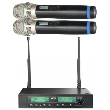 MiPro ACT-312HH SET dupla rádiós kézi mikrofon szett