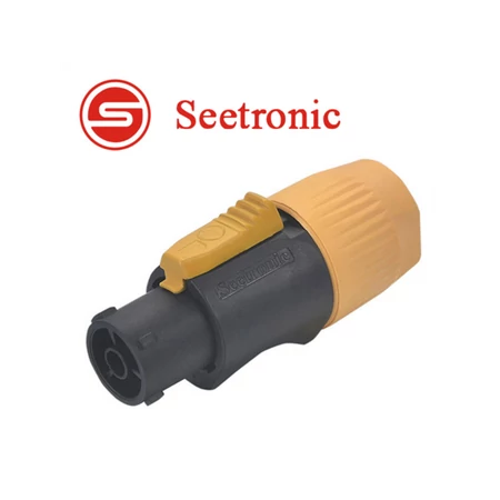 Seetronic SAC3FX Powercon dugó, 3 pólusú, kimeneti, IP65