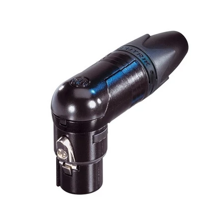 Neutrik NC3FRXB 3 pólusú XLR lengő mama, pipa
