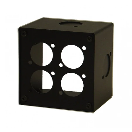 Fali doboz 4 db XLR furattal 4XLRB