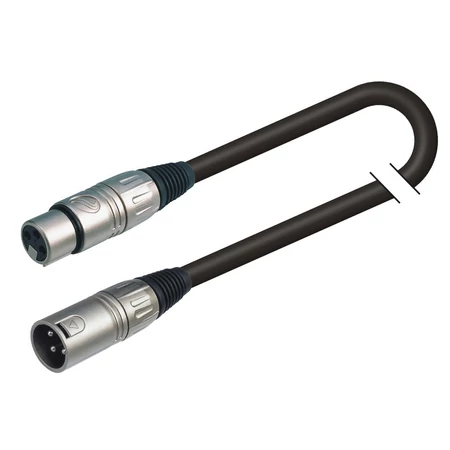 Soundsation BMCXX-2BK XLR papa - XLR mama kábel, 2 méter