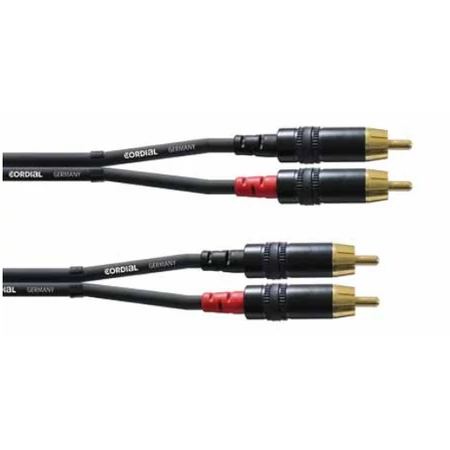 Cordial CFU-6CC szerelt RCA-RCA kábel